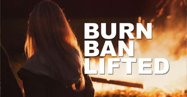 Burn Ban lifted in Pacific County