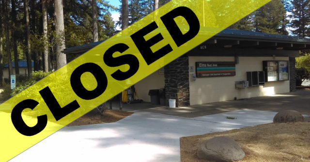 Maintenance temporarily closes Elma Rest Area