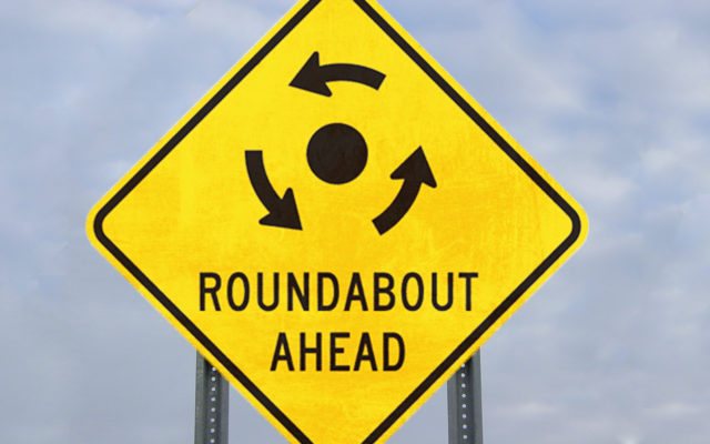 The roundabout in Aberdeen opens to traffic this week