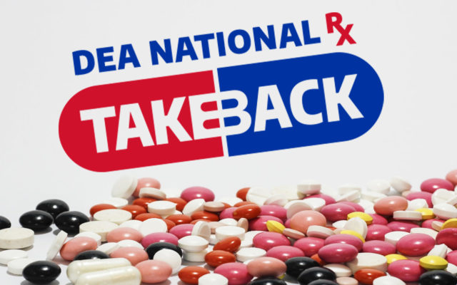 Drug Take Back Day is on Saturday, April 30