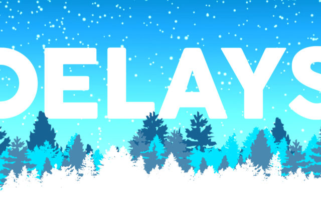 Delays for Wednesday, February 13