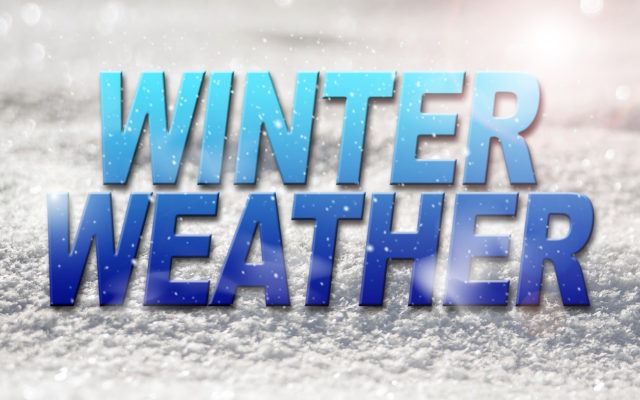 Winter Weather Advisory in effect today