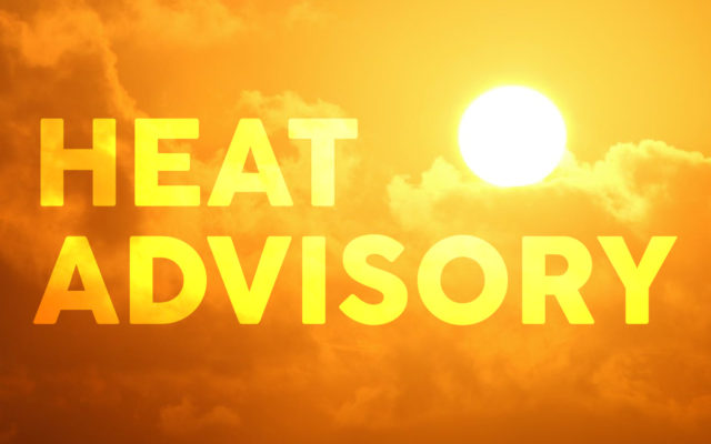 Heat advisory through midnight on Thursday night