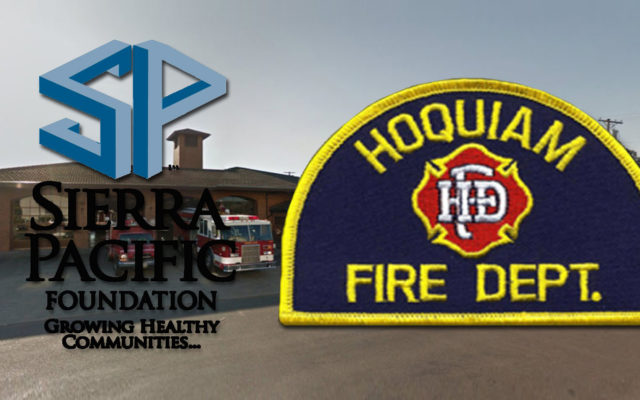 Hoquiam Fire Department receives grant from Sierra Pacific Foundation