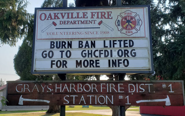 Burn bans lifted in Grays Harbor