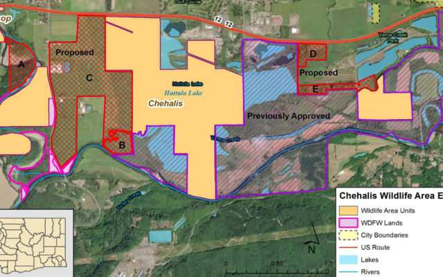 Expanding the Chehalis Wildlife Area among six proposed land acquisitions