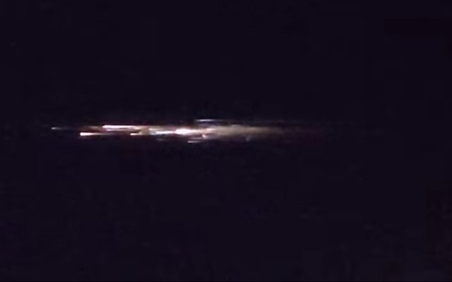 Burning debris from rocket lit up Pacific Northwest skies