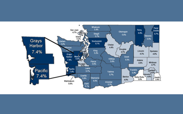 Grays Harbor and Pacific Counties top state for 2nd straight month