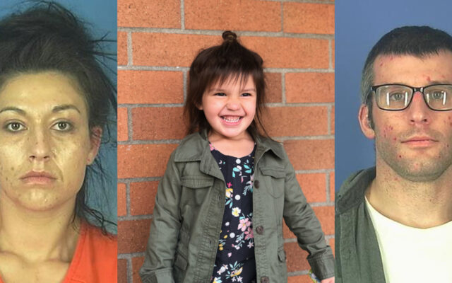 Charges updated for parents of Oakley Carlson; Oakville girl still missing