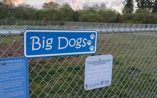 Large dog area at Garley Park closing for maintenance