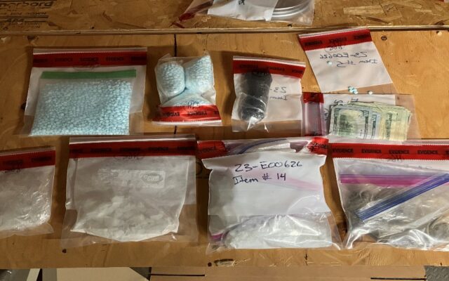 Suspected fentanyl and methamphetamine seized from vehicle by Elma Police