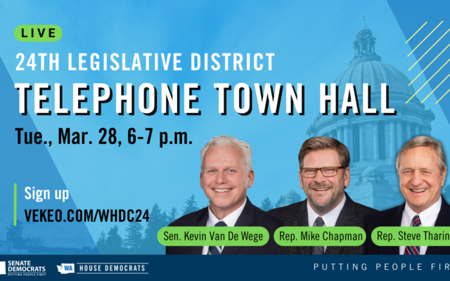 24th District Telephone Town Hall Tuesday, March 28