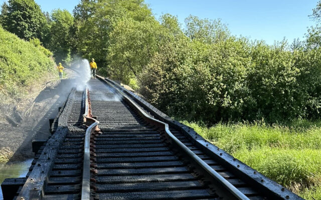 Witnesses sought in East County railroad fire investigation